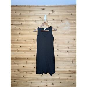 Margaret OLeary Dress Womens XS/S Black Knit Sleeveless